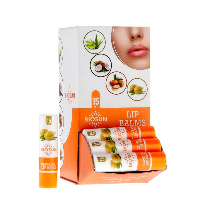 BIOSANTO - Biosun Lip Balm με Βιολογικό Ελαιόλαδο SPF15 4,50γρ BIOSANTO - Biosun Lip Balm με Βιολογικό Ελαιόλαδο SPF15 4,50γρ