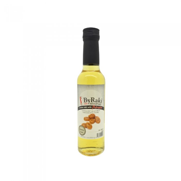 ByRaki flavor - Λικέρ Ηδύποτο Καραμέλα με Τσικουδία Κρήτης vol 25% alc