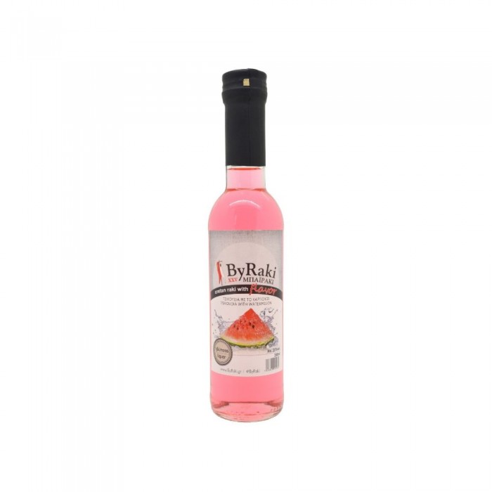ByRaki flavor - Λικέρ Ηδύποτο Καρπούζι με Τσικουδία Κρήτης vol 25% alc