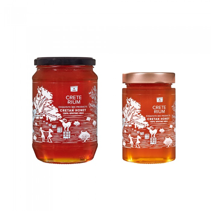 CRETERIUM - Βιολογικό Κρητικό Θυμαρίσιο Μέλι 500γρ & 1kg CRETERIUM - Βιολογικό Κρητικό Θυμαρίσιο Μέλι 500γρ & 1kg
