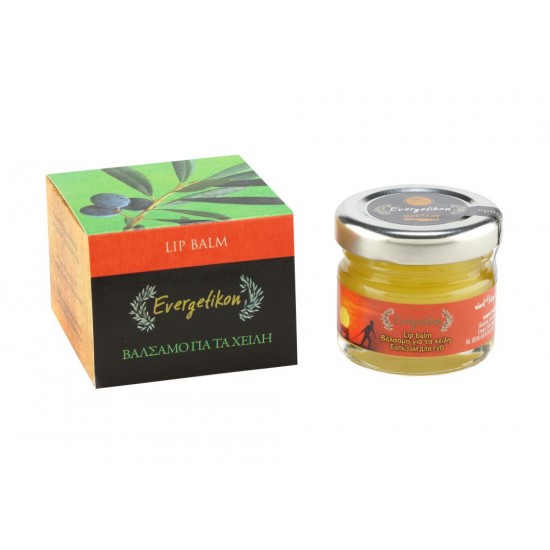 EVERGETIKON - Βάλσαμο Χειλιών – Lip Balm με Αιθέρια Έλαια Μανταρίνι, Πορτοκαλί και Κανέλα 25ml