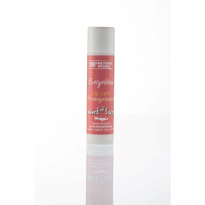 EVERGETIKON - Φυσικό Lip Balm Ρόδι 6ml