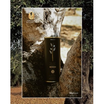 OLIVE'SECRET- 02 Αγουρέλαιο Οργανικό Έξτρα Παρθένο Ελαιόλαδο (TIN CAN) 250, 500, 750ml