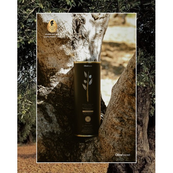 OLIVE'SECRET- 02 Αγουρέλαιο Οργανικό Έξτρα Παρθένο Ελαιόλαδο (TIN CAN) 250, 500, 750ml OLIVE'SECRET- 02 Αγουρέλαιο Οργανικό Έξτρα Παρθένο Ελαιόλαδο (TIN CAN) 250, 500, 750ml