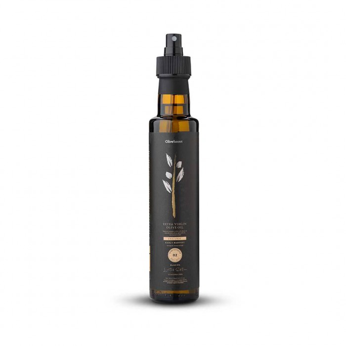 OLIVE'SECRET- Αγουρέλαιο Spray 02 Οργανικό Έξτρα Παρθένο Ελαιόλαδο 100, 250ml OLIVE'SECRET- Αγουρέλαιο Spray 02 Οργανικό Έξτρα Παρθένο Ελαιόλαδο 100, 250ml