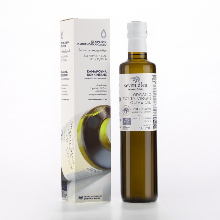 SEVEN OLEA - Premium Οργανικό Έξτρα Παρθένο Ελαιόλαδο 250, 500ml SEVEN OLEA - Premium Οργανικό Έξτρα Παρθένο Ελαιόλαδο 250, 500ml