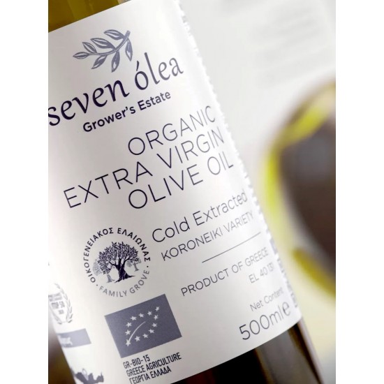 SEVEN OLEA - Premium Οργανικό Έξτρα Παρθένο Ελαιόλαδο 250, 500ml