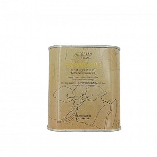 Stelman Trade - Cretan Treasure Elasinthos 0.2 Έξτρα Παρθένο Ελαιόλαδο (CAN) 500ml & 1Lt