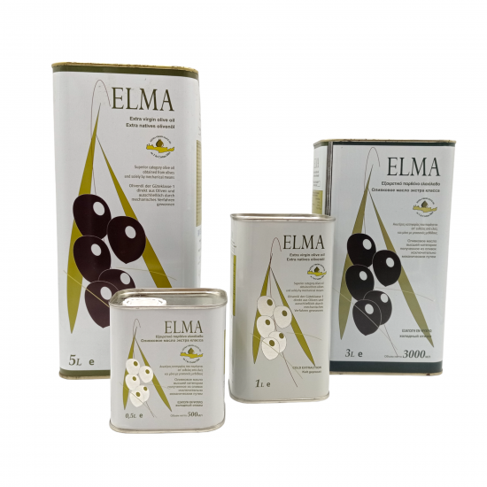 Stelman Trade - "ELMA" Έξτρα Παρθένο Ελαιόλαδο (CAN) 500ml, 1, 3 & 5Lt