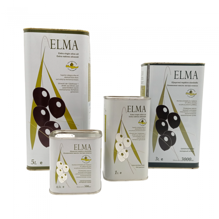 Stelman Trade - "ELMA" Έξτρα Παρθένο Ελαιόλαδο (CAN) 500ml, 1, 3 & 5Lt