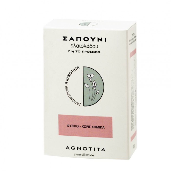 AGNOTITA - Σαπούνι Ελαιολάδου για το Πρόσωπο 100gr AGNOTITA - Σαπούνι Ελαιολάδου για το Πρόσωπο 100gr