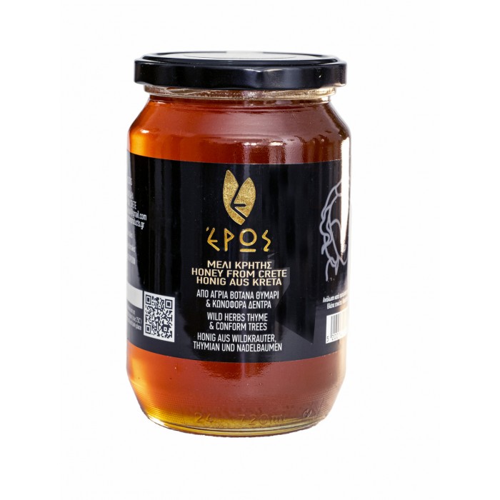 ΕΡΩΣ - Κρητικό Μέλι από Κωνοφόρα Δέντρα και Θυμάρι ΕΡΩΣ - Κρητικό Μέλι από Κωνοφόρα Δέντρα και Θυμάρι